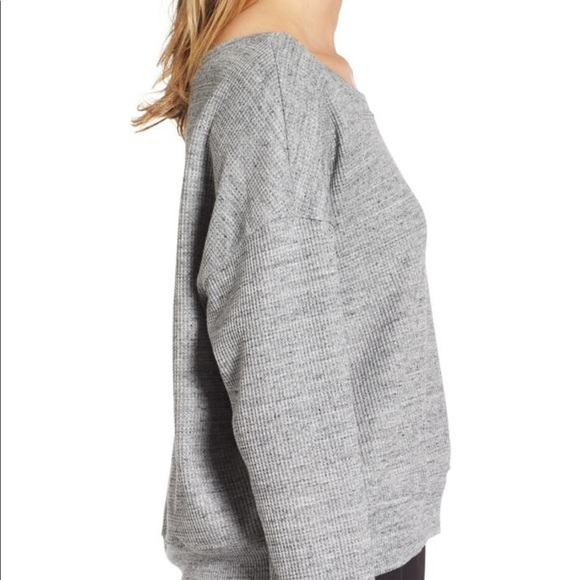 Splendid Waffle Thermal Pullover XS - Picture 3 of 7